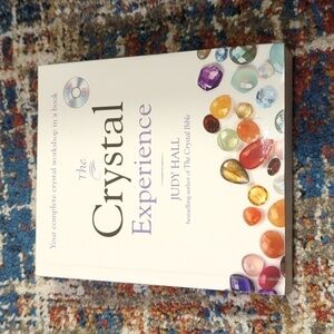 Judy Hall The Crystal Experience Hardback Book w/CD - New